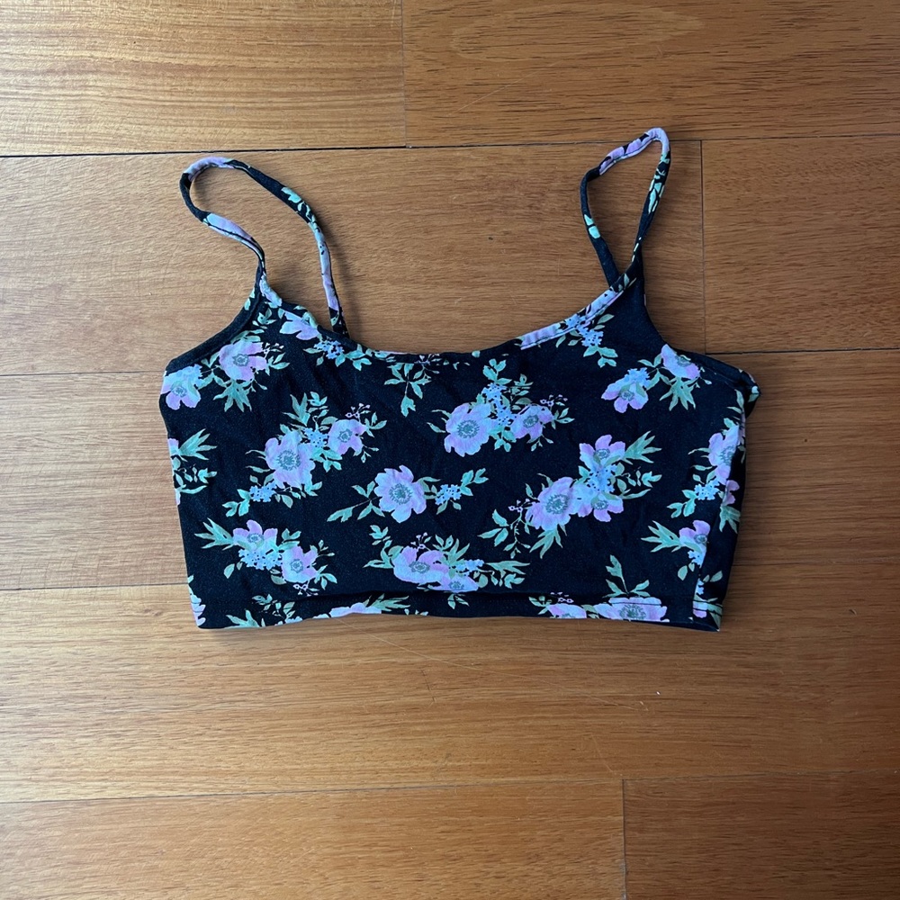 Floral Crop top